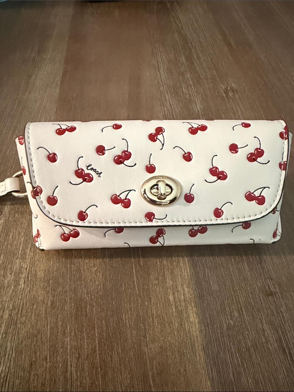 Coach Cherry Sunglasses Case